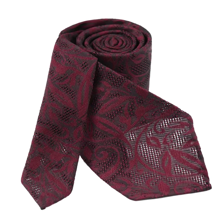 Poly-Paisley-Grossa-Custom-Logo-Stripe-Design-Woven-Grenadine-Necktie-Hand-Rolled-Untipped-Polyester-Ties-Mens-Tie