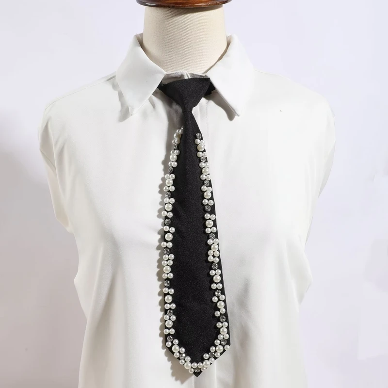Polyester-Bow-Tie-Accessories-Women-Self-Tie-Bow-Tie