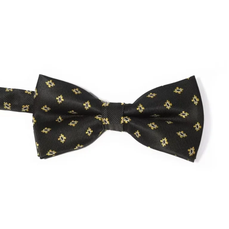 Polyester-Jacquard-Bow-Ties-for-Men-Pre-tied-Bowtie-with-Adjustable-Band-Classic-Design-High-Density
