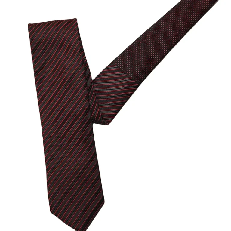 Polyester-Woven-Jacquard-Necktie-Casual-Striped-Dots-Panel-Design-Woven-Ties-for-Men-Custom-Mens-Tie