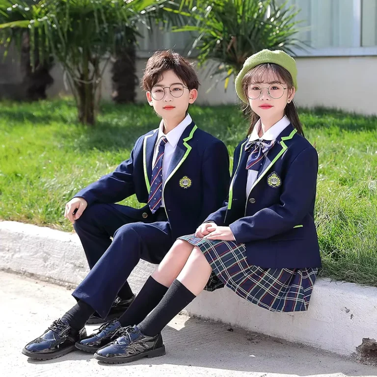 Price-Custom-Japanese-Full-Sets-School-Uniform-Primary-Children-Middle-School-High-Kids-Boy-Girl-Skirt-and-White-Shirt