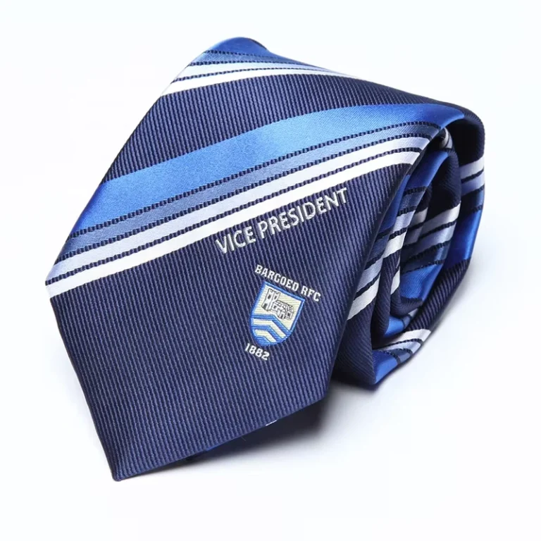 Price-Mens-Formal-Custom-Logo-Accepted-Polyester-Navy-Stripe-School-Uniform-Neck-Ties-Eco-Friendly-Durable-Breathable