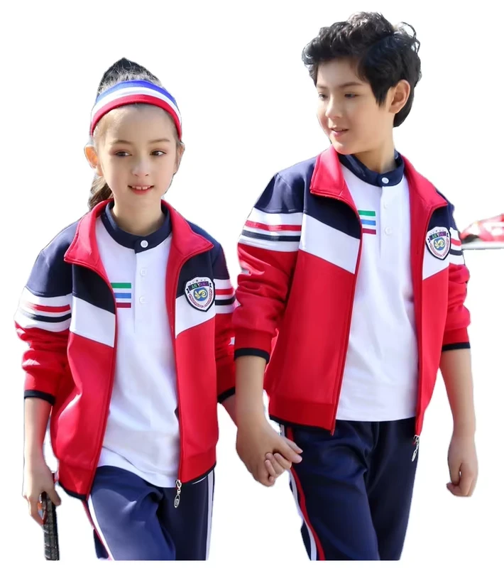 Primary-Middle-High-School-Uniform-Spring-and-Autumn-Childrens-Sports-Cloth-Set-Baseball-Suit-1