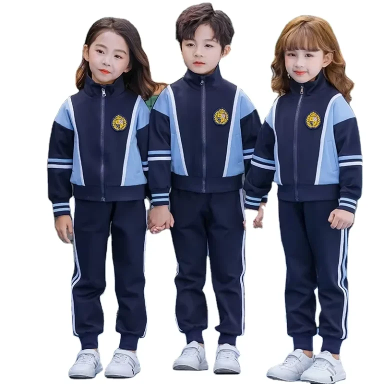 Primary-Middle-High-School-Uniform-Spring-and-Autumn-Childrens-Sports-Cloth-Set-Baseball-Suit