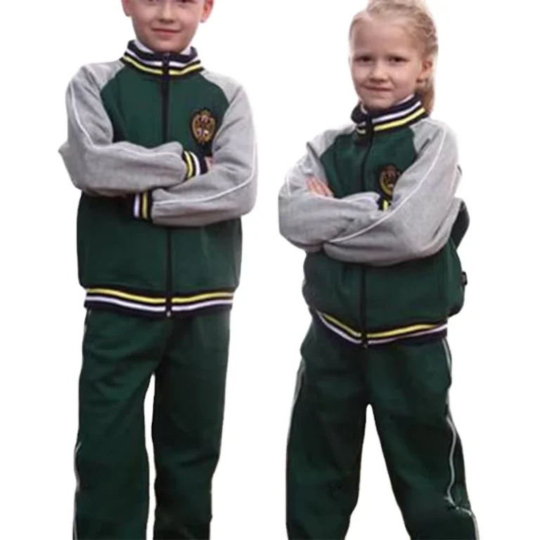 Primary-School-Sports-Wear-Unisex-School-Uniform-Kids-Tracksuits-Sportswear-British-Style-School-Jacket