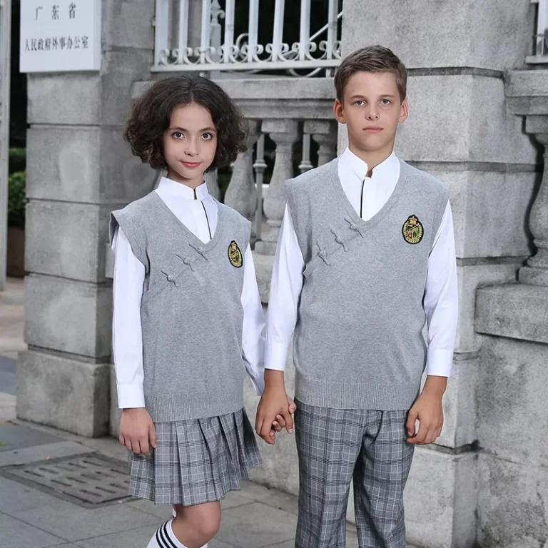 Primary-School-Student-Uniform-Eco-friendly-Anti-pilling-Wool-Sweater-Vest-for-Boys-and-Girls