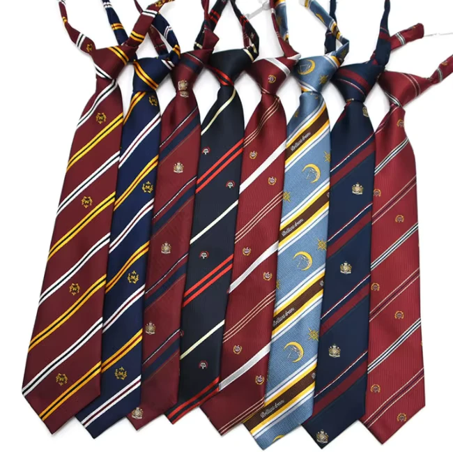 Primary-School-Uniform-Designs-Men-Necktie-Polyester-Woven-Plaid-Factory-School-Student-Neck-Ties-Neckties-Custom