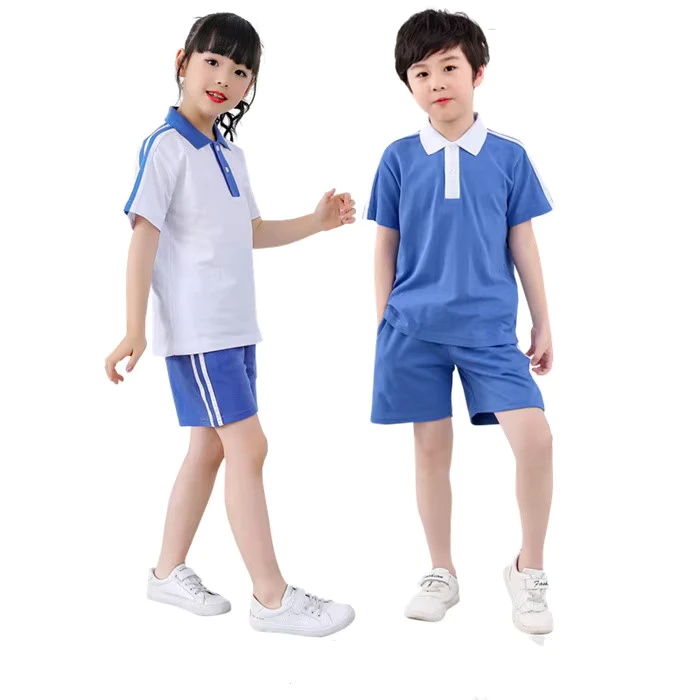 Primary-School-Uniforms-Summer-Outdoor-Clothing-Sports-Kids-Tracksuit