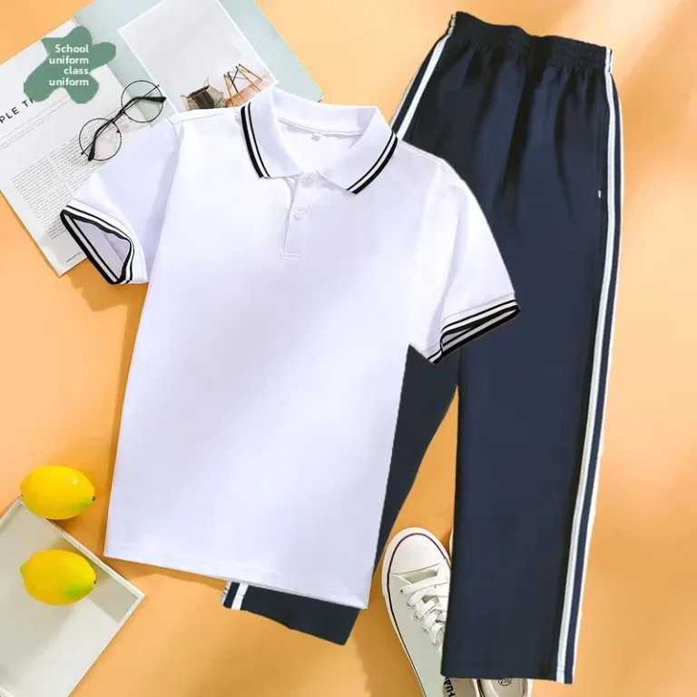 Primary-Secondary-School-Students-High-School-Sports-Short-sleeved-Cotton-Suit-Boys-Girls-Team-Uniforms-School-Uniforms