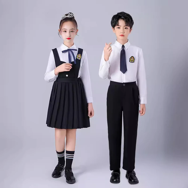 Primary-and-Secondary-School-Students-Childrens-School-Uniform-Suit-Performance-Uniform-College-Style-Class-Uniform-Performance