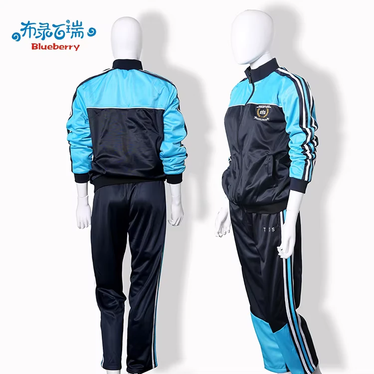 Primary-and-Secondary-School-Students-School-Uniform-Multicolour-Customizable-College-Style-Two-Piece-Suits-Can-Be-Embroider