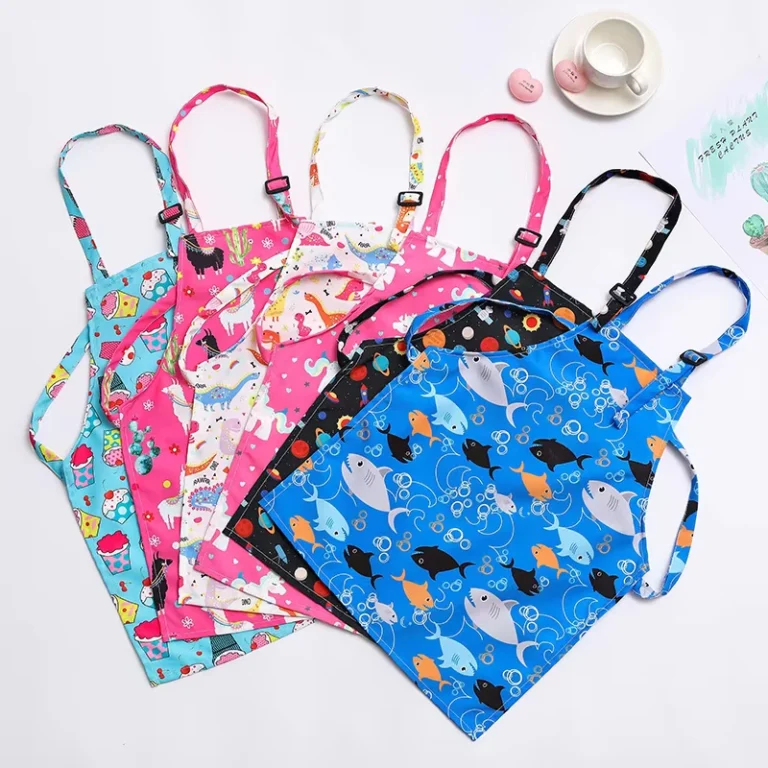 Printing-Apron-Polyester-Cotton-All-Polyester-Childrens-Apron-Canvas-Childrens-Apron-Original-Factory