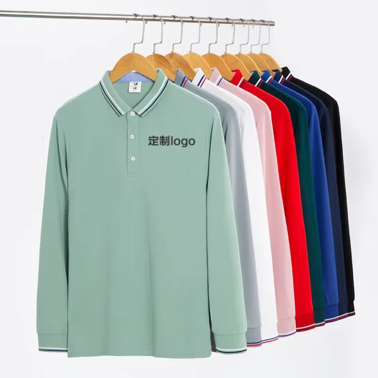 Professional-Spring-Autumn-Lapel-Unisex-Long-Sleeve-Polyester-Moisture-Wicking-Workwear-Shirt