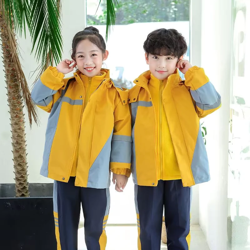 RG-Windproof-Custom-Logo-Kids-3-Pieces-Set-Boys-Girls-Sport-Uniform-for-School