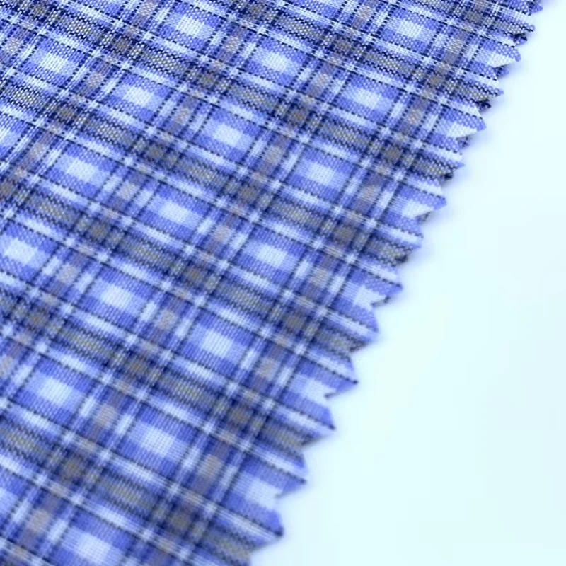 Raw-Material-Polyester-Cotton-Yarn-Dyed-Fleece-Check-Woven-Shirting-Fabric-Shirt-Fabric-for-Skirts-Shirt-School-Uniform-Fabric