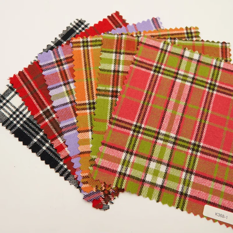 Ready-Stock-Woven-Cotton-Poplin-Gingham-Tartan-Plaid-Yarn-Dyed-Fabric-for-Girls-School-Uniform-Shirt-and-Dress