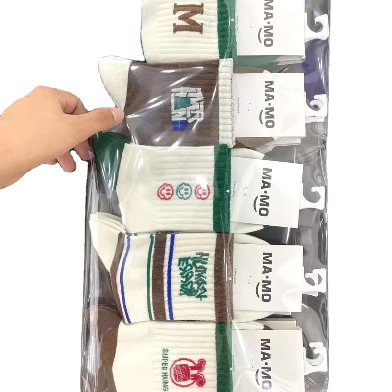 Ready-to-Ship-America-Style-Striped-Thick-Cotton-Crew-School-Socks-Girl-Boy-for-Teenager