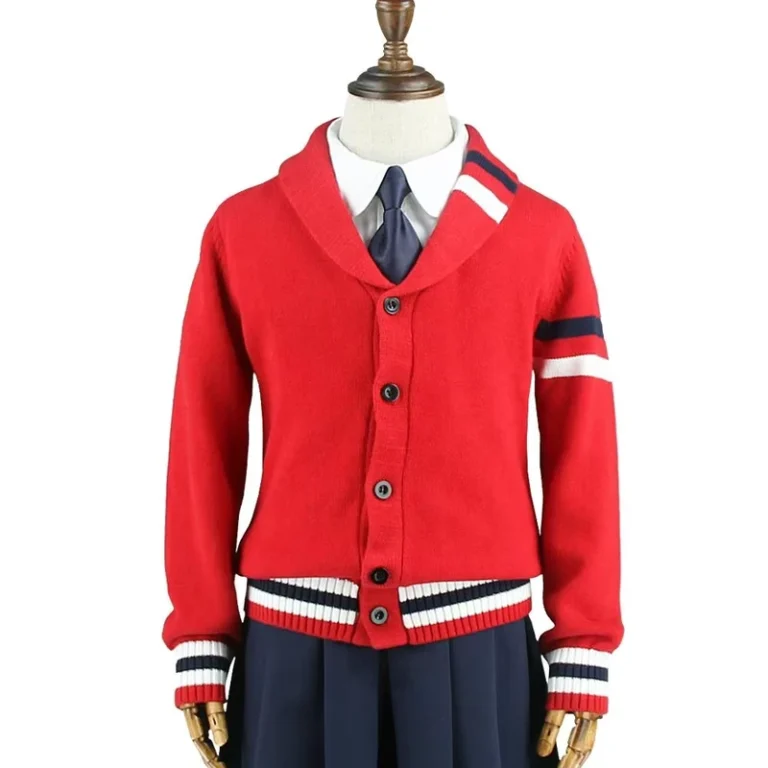 Red-100-Cotton-Kindergarten-Primary-High-School-Sweater-Uniform-Designs