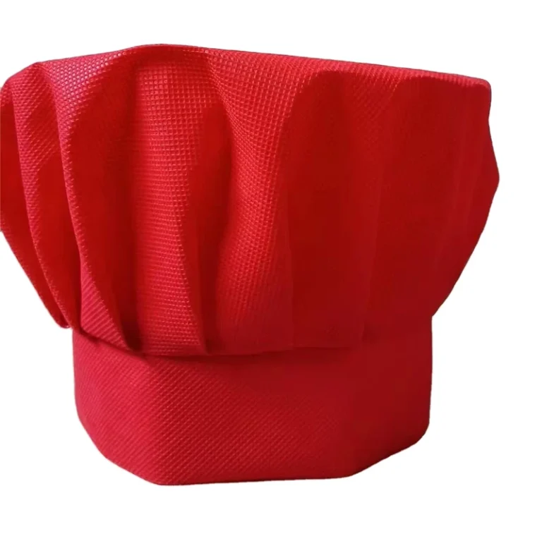 Red-Disposable-80gsm-Non-Woven-Chef-Hat-Kitchen-Catering-Accessories-Food-Restaurant-Home-School-Hotel-Birthday-Party