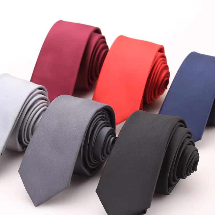 Red-Navy-Tie-Gift-Solid-Color-Silk-Neck-Tie-Multiplecolor-Plain-Black-Tie-Mens-8cm-Necktie