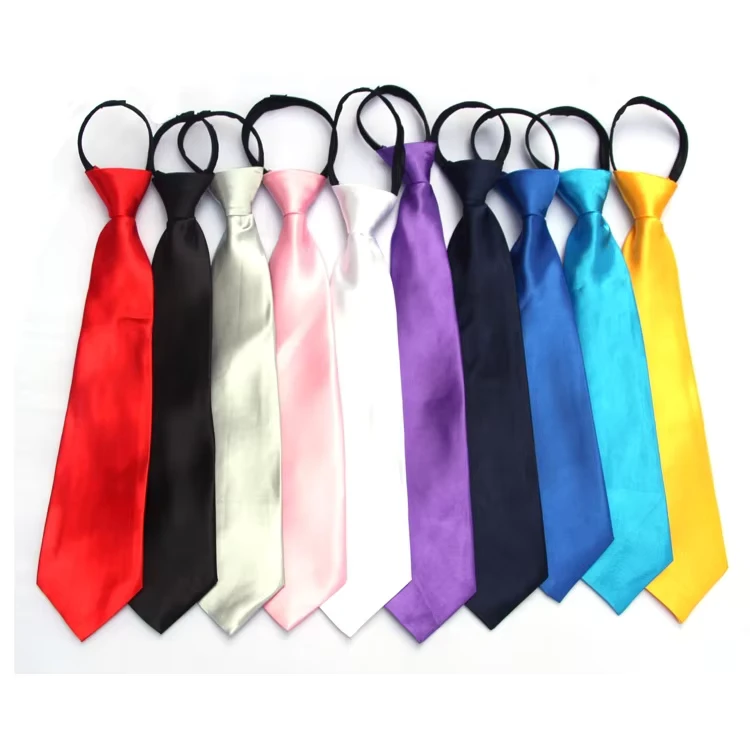 School-Bow-Ties-Solid-Color-School-Uniform-Adjustable-Pre-tied-Boys-Neckties-Ties-for-Students