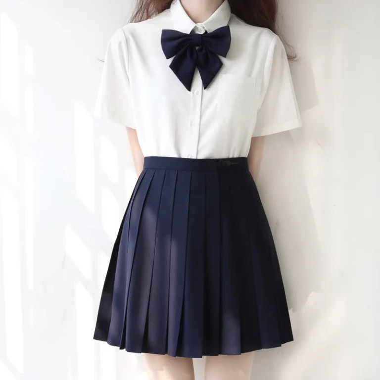 School-Girl-Skirt-School-Girls-Plaid-Skirt-Uniform-Girls-Skirt-for-School-Black-Color-and-All-Sizes-Available