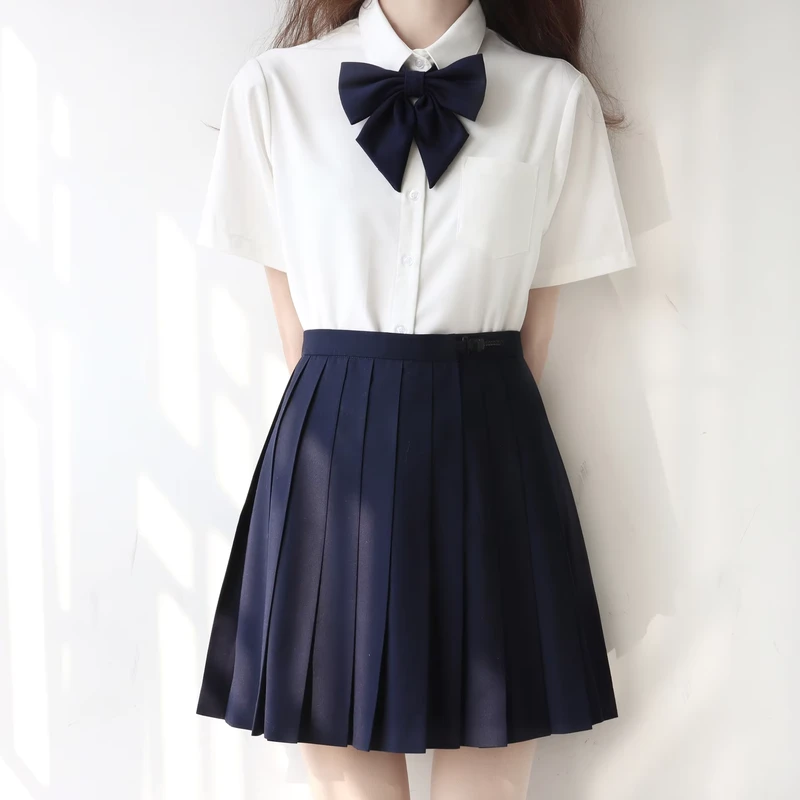 School-Girl-Skirt-School-Girls-Plaid-Skirt-Uniform-Girls-Skirt-for-School-Black-Color-and-All-Sizes-Available