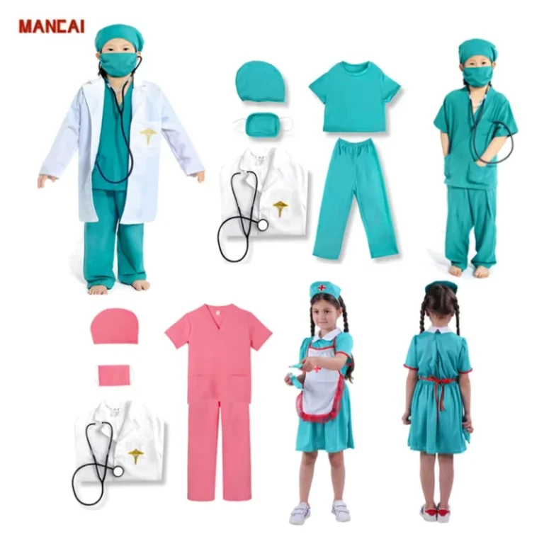 School-Performance-Suit-Halloween-Cosplay-Costume-Plus-Toy-Stethoscope-Hospital-Doctor-Kid-Career-Uniform-Suit-Halloween-Costume