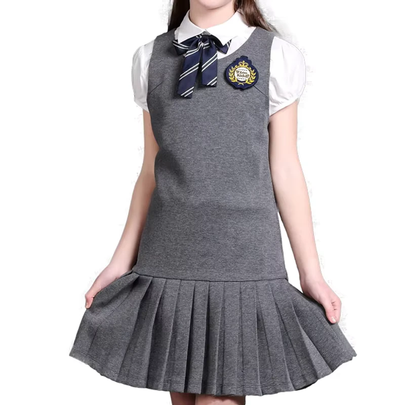 School-Pinafore-Uniform-for-Primary-and-Middle-School-Girls