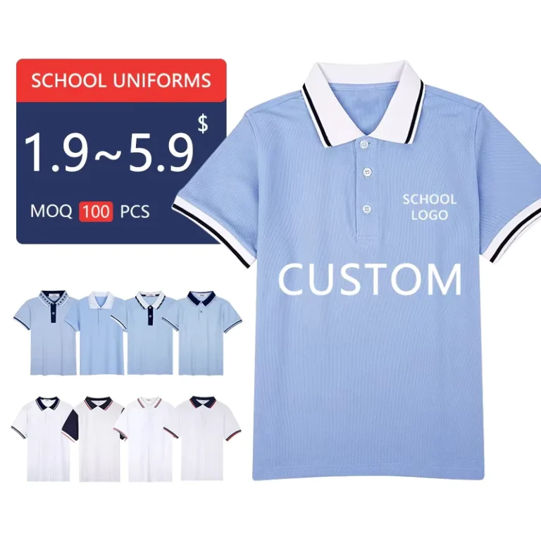 School-Teenager-OEM-ODM-New-Arrival-Teamwear-Short-Sleeve-Custom-Quality-Polo-Shirt-Sports-Uniform-Tops
