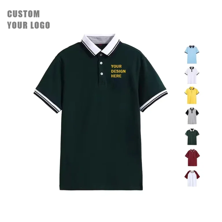 School-Tracksuit-OEM-Childrens-Collar-T-shirt-Uniforms-Classic-Fit-Cotton-Kids-Polo-Shirt