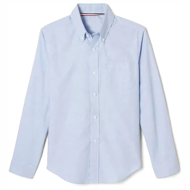 School-Uniform-Boys-Long-Sleeve-cottonShirt-Standard-Husky