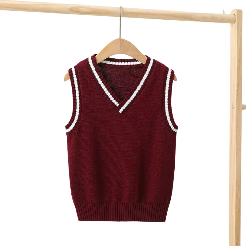 School-Uniform-British-Style-Jacket-Pullover-School-Uniform-Academic-Style-Knitted-Vest