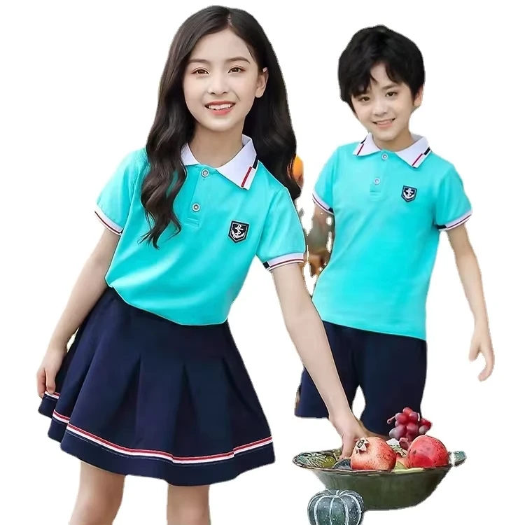 School-Uniform-Designs-for-Boys-and-Girls-Kindergarten-Clothes-Summer-Performance-Clothes-Cotton-School-Uniform-Class-Clothes