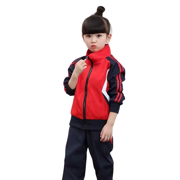 School-Uniform-Kids-Fashion-Jogging-Sports-Sportswear-Tracksuit