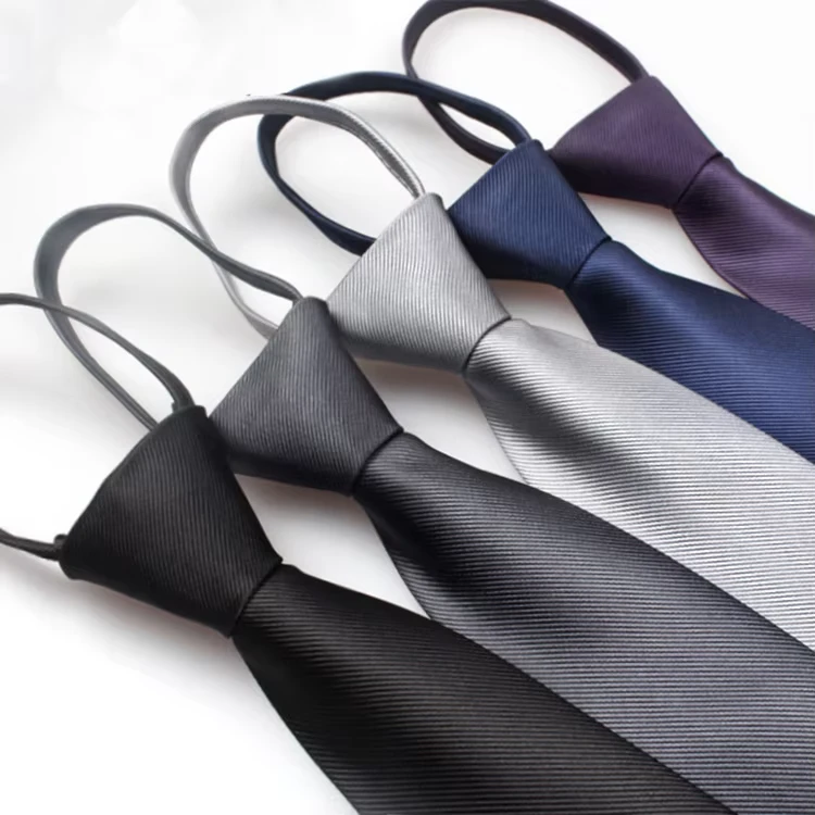 School-Uniform-Polyester-Zipper-Ties