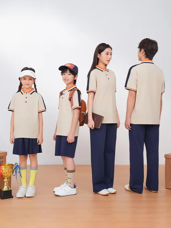 School-Uniform-Sets-for-Children-Junior-and-Senior-High-School-Sports-Meeting-Unisex-Polyester-Cotton-Made-in-China-OEM-Service