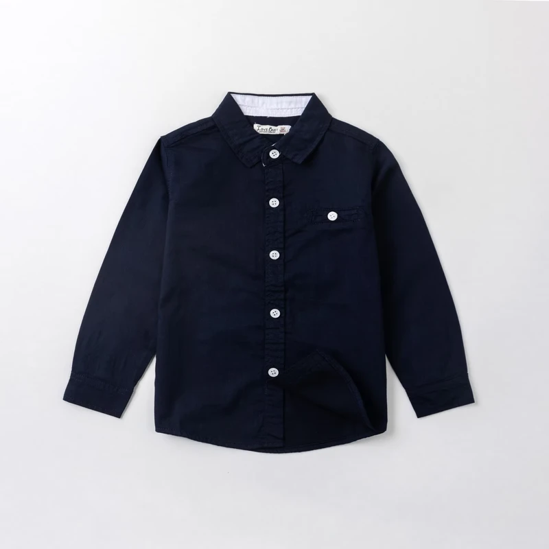 School-Uniform-Shirts-for-Children-Long-Sleeve-Boys-Girls-Solid-Color-Uniform-Tops-With-Custom