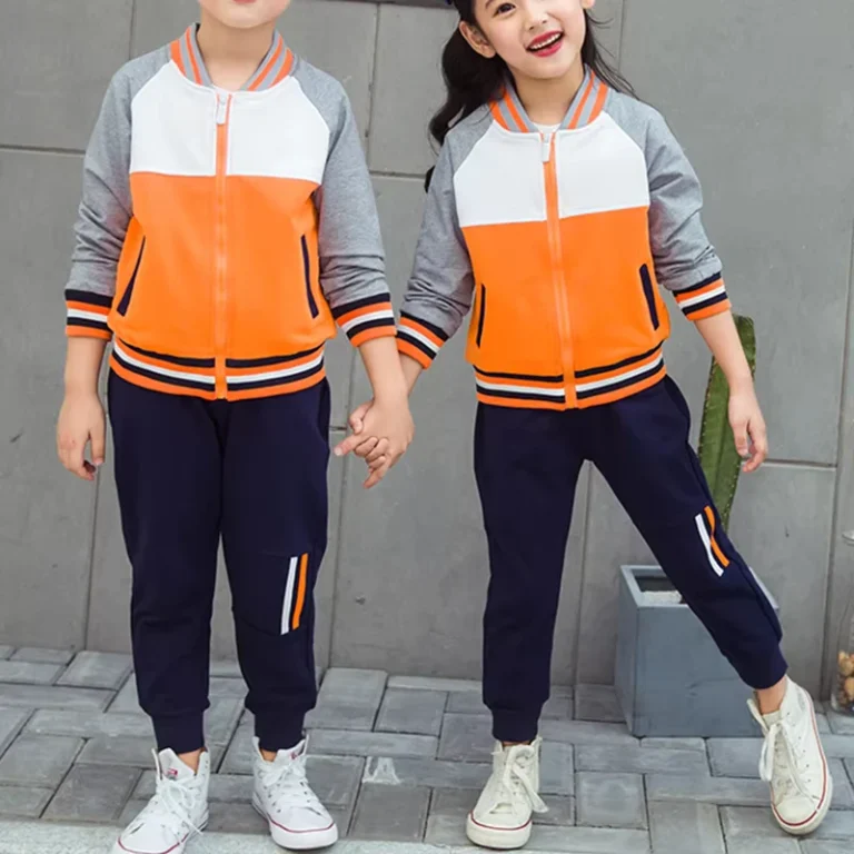 School-Uniform-Your-Design-Your-Brand-Children-Sportswear-2-Piece-Sets-for-Boys-and-Girls-Summer-Tracksuits-OEM-Service
