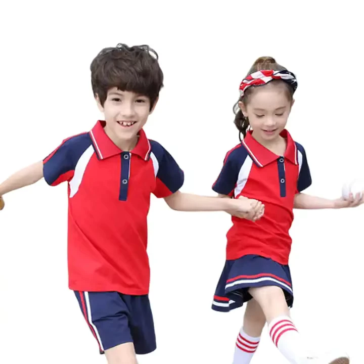 School-Uniforms-Boy-Polo-Shirt-School-Uniform-Girl-Shirts-Flex-Waist-School-Shorts