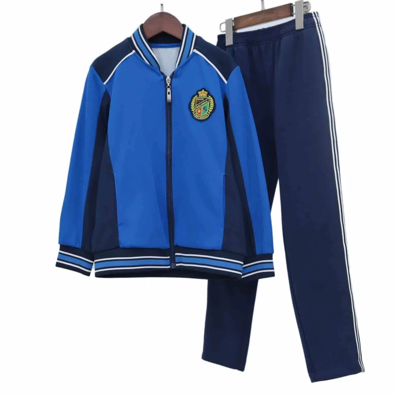 School-Uniforms-for-Kindergarten-Primary-High-School-Tracksuit-Set-Children-Jacket-and-Pant