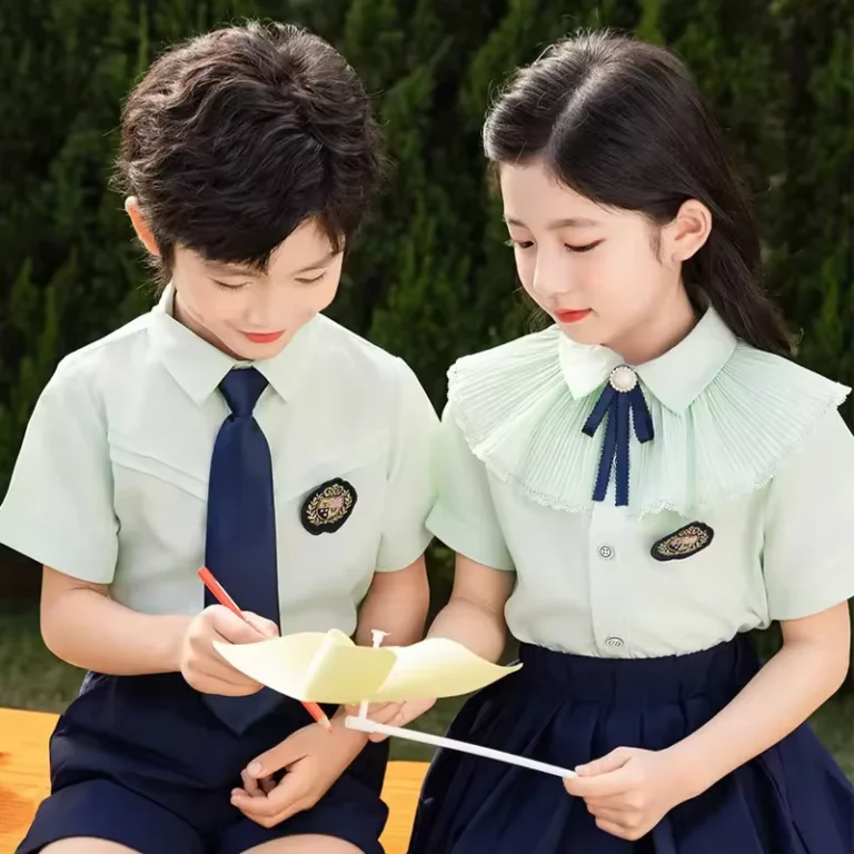 School-Uniforms-for-Primary-and-Secondary-School-Students-Summer-Unique-Design-of-Shirts-Shorts-Skirts-2-piece-Sports-Style