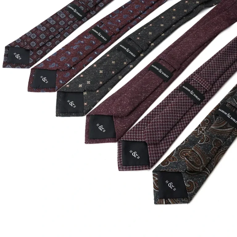 Slim-Cut-Striped-Silk-Linen-Tie-Eco-Friendly-Blend-Business-Seminars