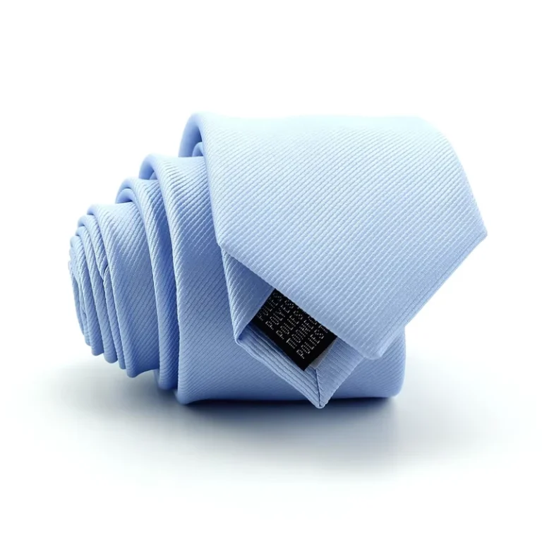 Slim-Skinny-Classic-Solid-Color-Mens-Neck-Ties-in-Sky-Blue-Polyester-Woven-Necktie-for-Men-Blue