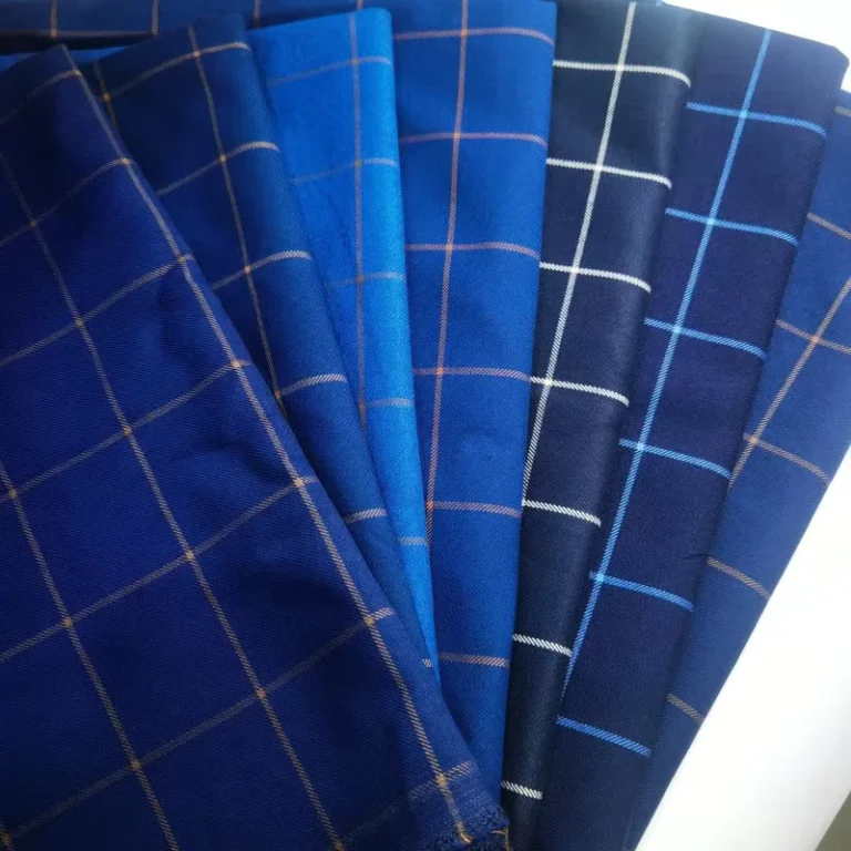 Soft-Comfortable-80-Polyester-20-Viscose-220gsm-Twill-Woven-TR-Fabric-Plain-Dyed-Medium-Weight-School-Uniform-Dress-Suits