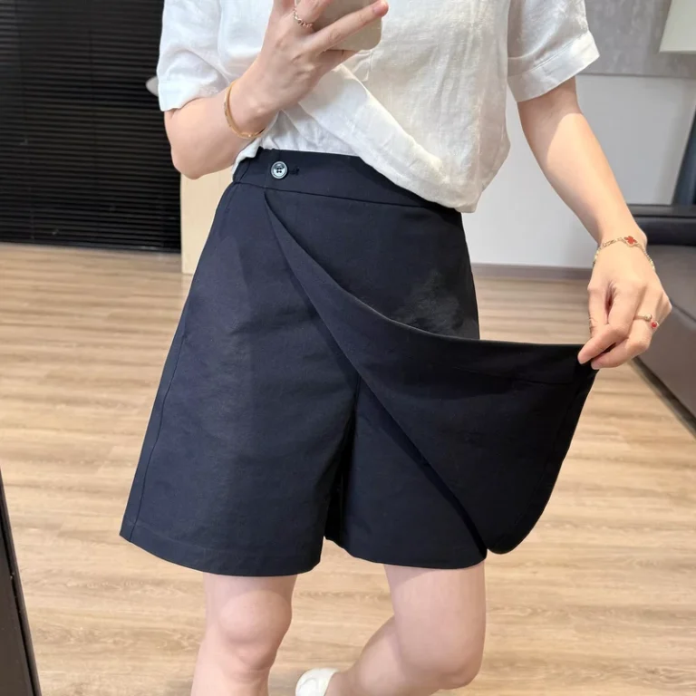 Solid-Color-Irregular-Split-Skirt-School-Uniform-Skirts-for-Girls-High-Waist-Girls-Inner-Shorts-Casual-A-line-Skirt