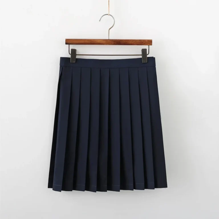 Solid-Color-Uniform-Skirt-Short-Pleated-School-Uniform-Skirt-Custom-School-Uniform