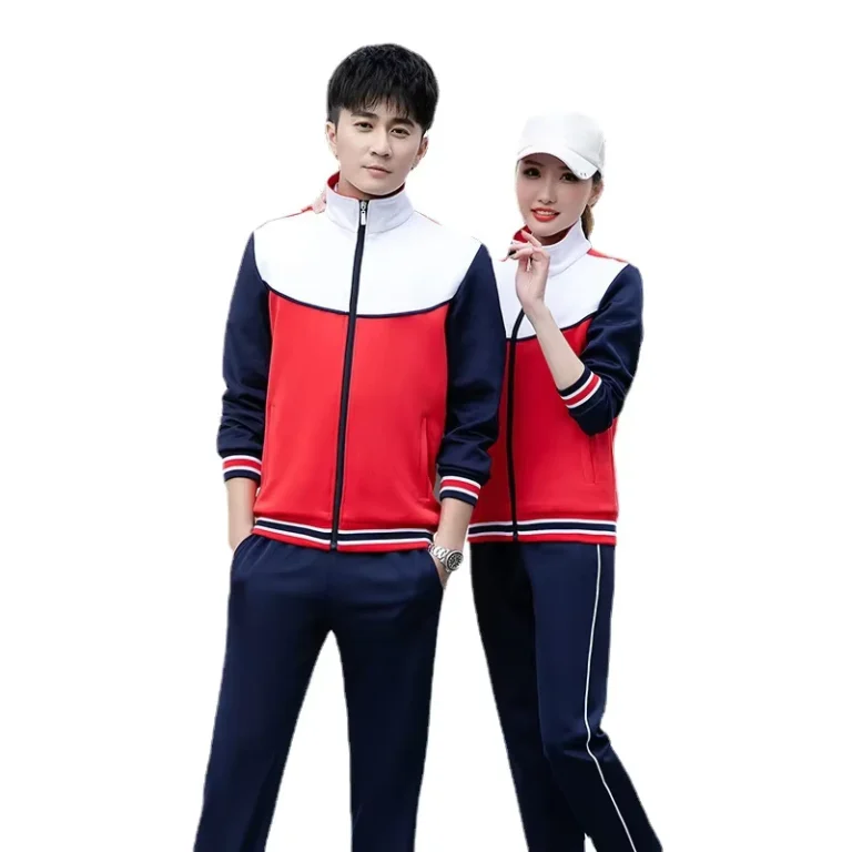 Spring-Autumn-School-Student-Uniforms-Clothes-Sports-Class-Uniforms-Sportswear-Sets-School-Uniforms