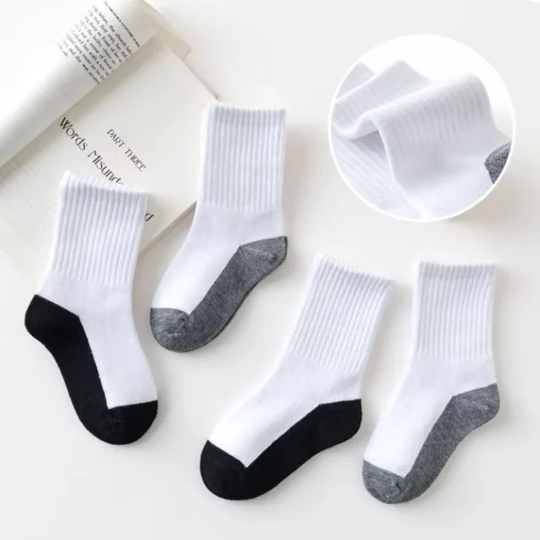 Spring-Autumn-White-Children-Cotton-Crew-Student-School-Socks-for-Kids