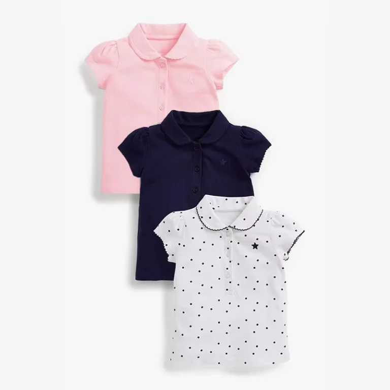 Spring-Summer-New-Arrival-Kids-Girls-Clothing-Preppy-Style-Short-Sleeve-100cotton-Children-School-Uniform-Girls-Polo-Shirt